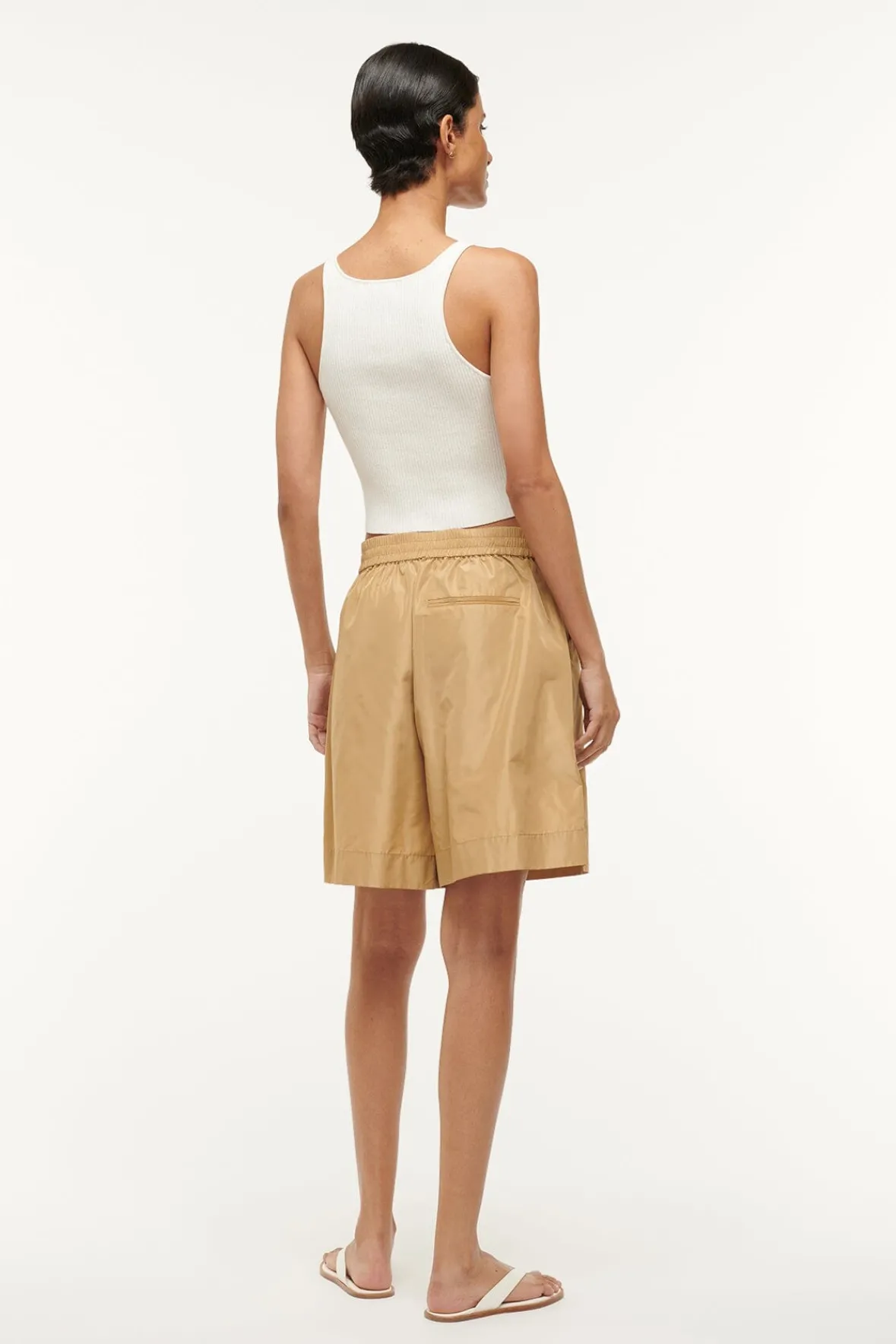 Pants & Shorts<STAUD GENNY SHORT FAWN
