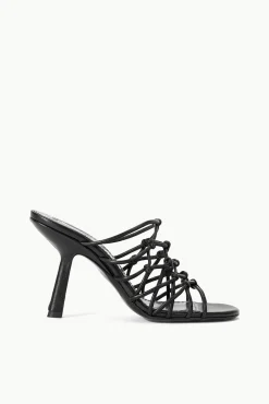 Heels|The Evening Edit<STAUD GIOTTO KNOT HEEL   BLACK