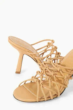 Heels|The Evening Edit<STAUD GIOTTO KNOT HEEL   PORCINI