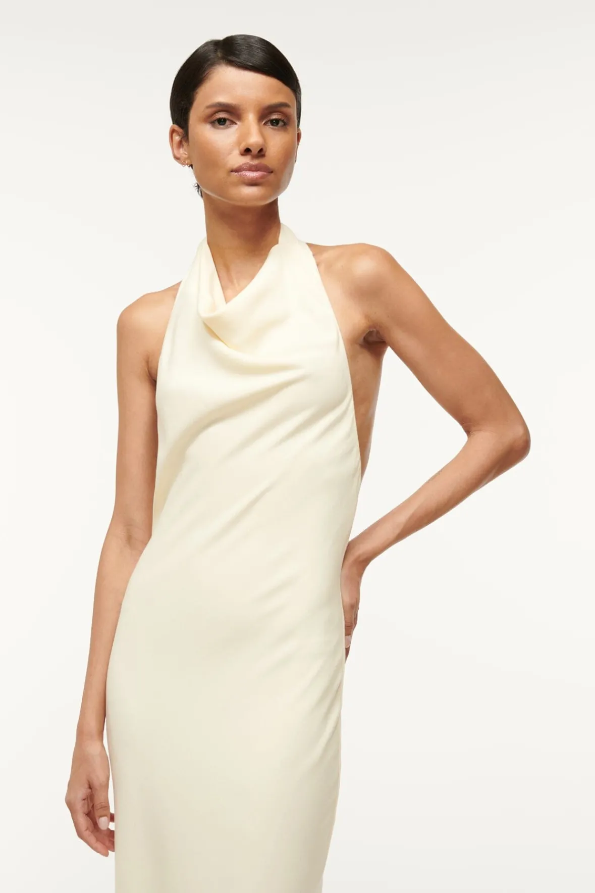 The Evening Edit|Dresses<STAUD GIUSEPPE DRESS SUN FADED DAISY SUNFADEDDAISY