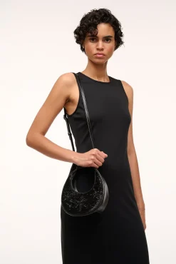 Crossbody|Moon<STAUD GOODNIGHT MOON BAG  BLACK STARFISH BLACKSTARFISH