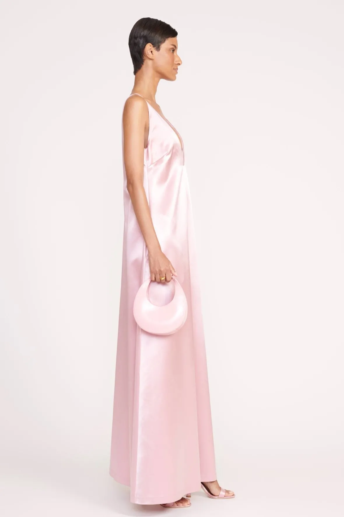 Moon|Crossbody<STAUD GOODNIGHT MOON BAG CHERRY BLOSSOM CHERRYBLOSSOM