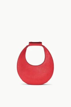 Crossbody|Moon<STAUD GOODNIGHT MOON BAG  RED ROSE REDROSE
