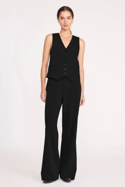 Spring Suiting|Pants & Shorts<STAUD GRAYSON PANT SUITING BLACK