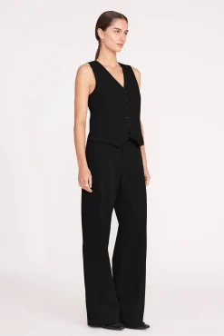 Spring Suiting|Pants & Shorts<STAUD GRAYSON PANT   SUITING BLACK
