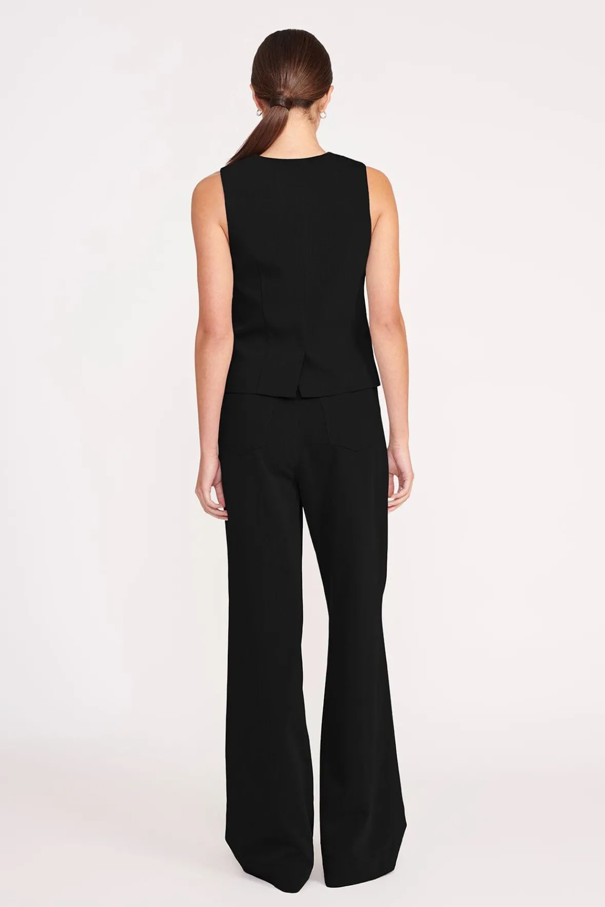 Spring Suiting|Pants & Shorts<STAUD GRAYSON PANT SUITING BLACK