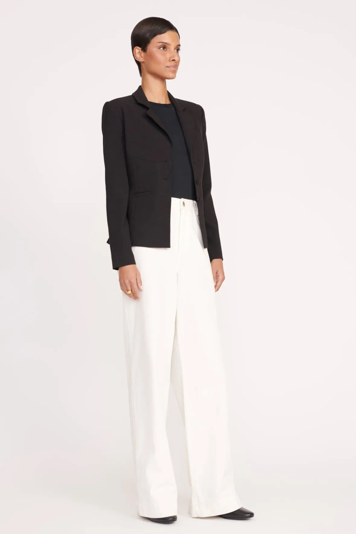 Pants & Shorts<STAUD GRAYSON PANT WHITE