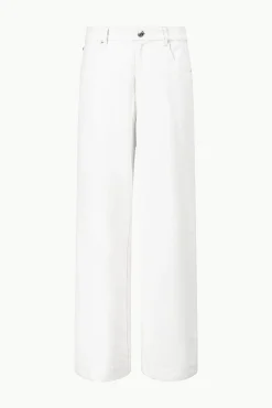 Pants & Shorts<STAUD GRAYSON PANT WHITE