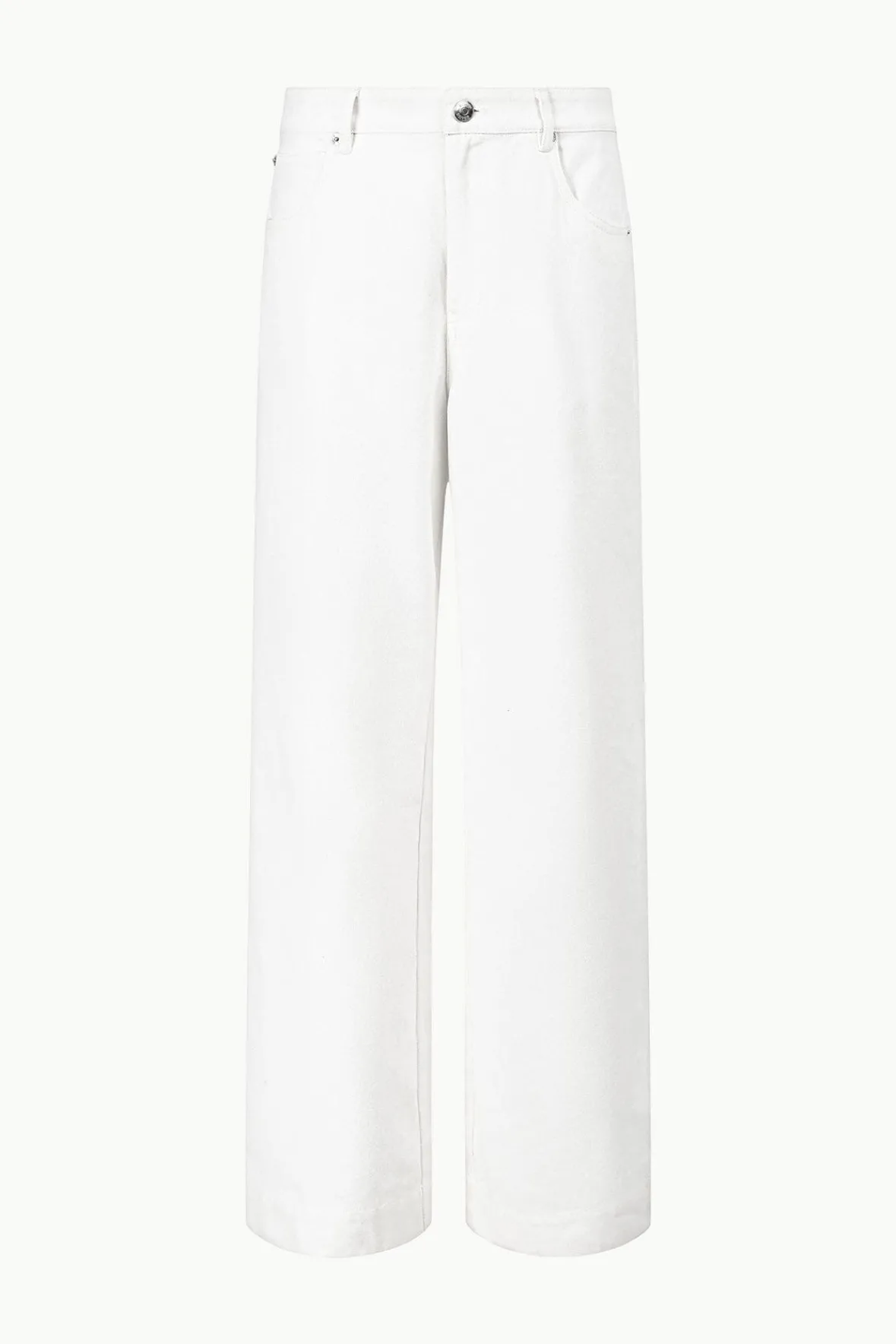 Pants & Shorts<STAUD GRAYSON PANT WHITE