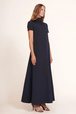 Best Sellers|Dresses<STAUD ILANA DRESS NAVY