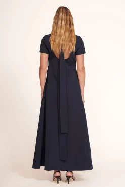 Best Sellers|Dresses<STAUD ILANA DRESS NAVY