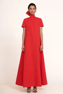 Best Sellers|Dresses<STAUD ILANA DRESS   POINSETTIA