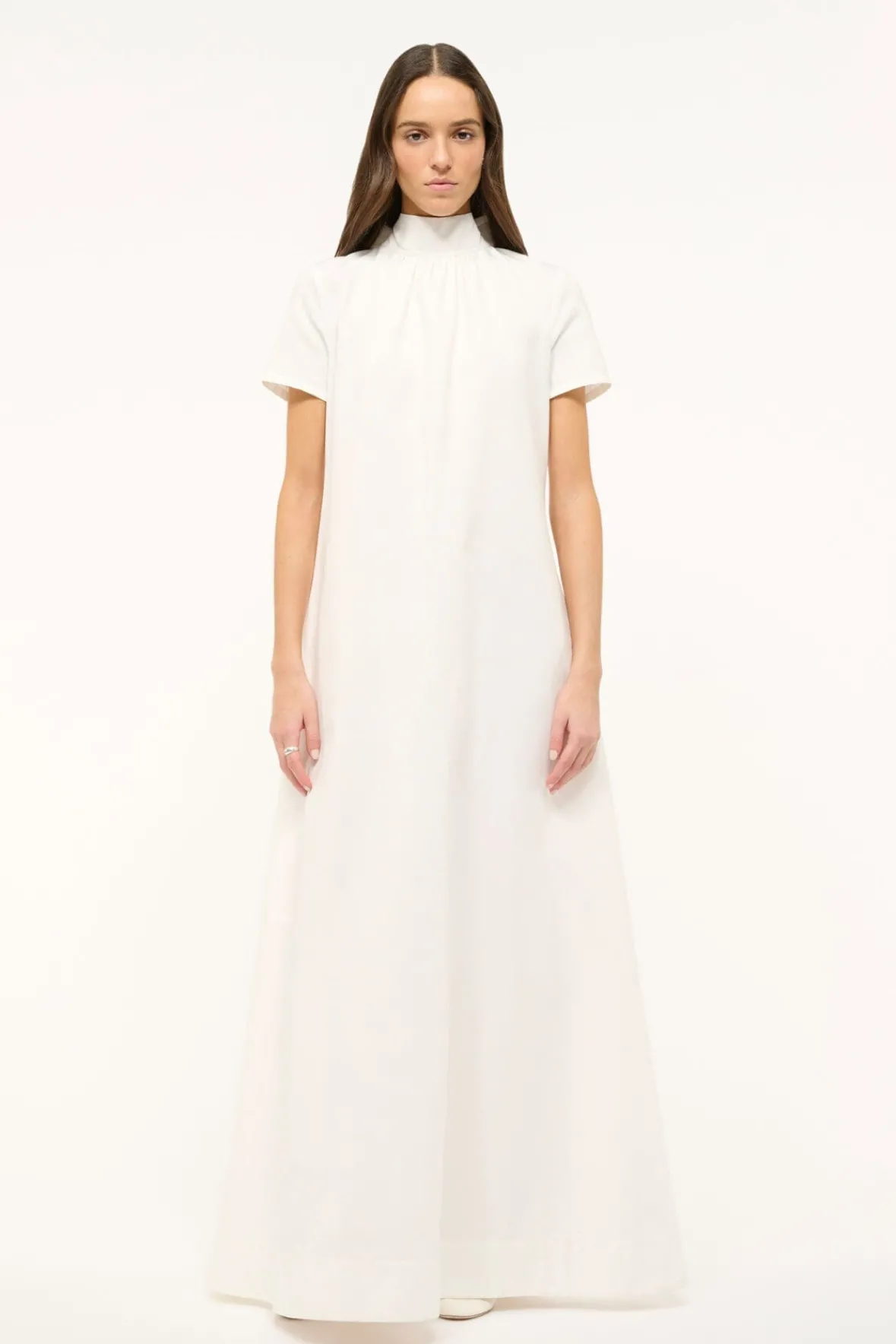 STAUD Bride|Best Sellers<STAUD ILANA DRESS WHITE