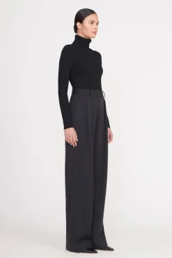 Essentials|Tops<STAUD JACE TOP BLACK