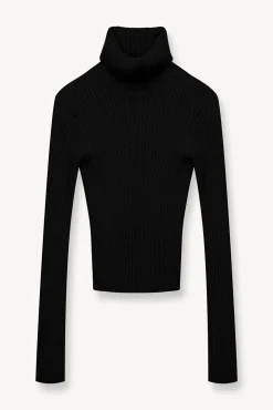 Essentials|Tops<STAUD JACE TOP BLACK