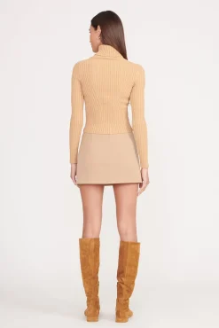 Essentials|Tops<STAUD JACE TOP CAMEL
