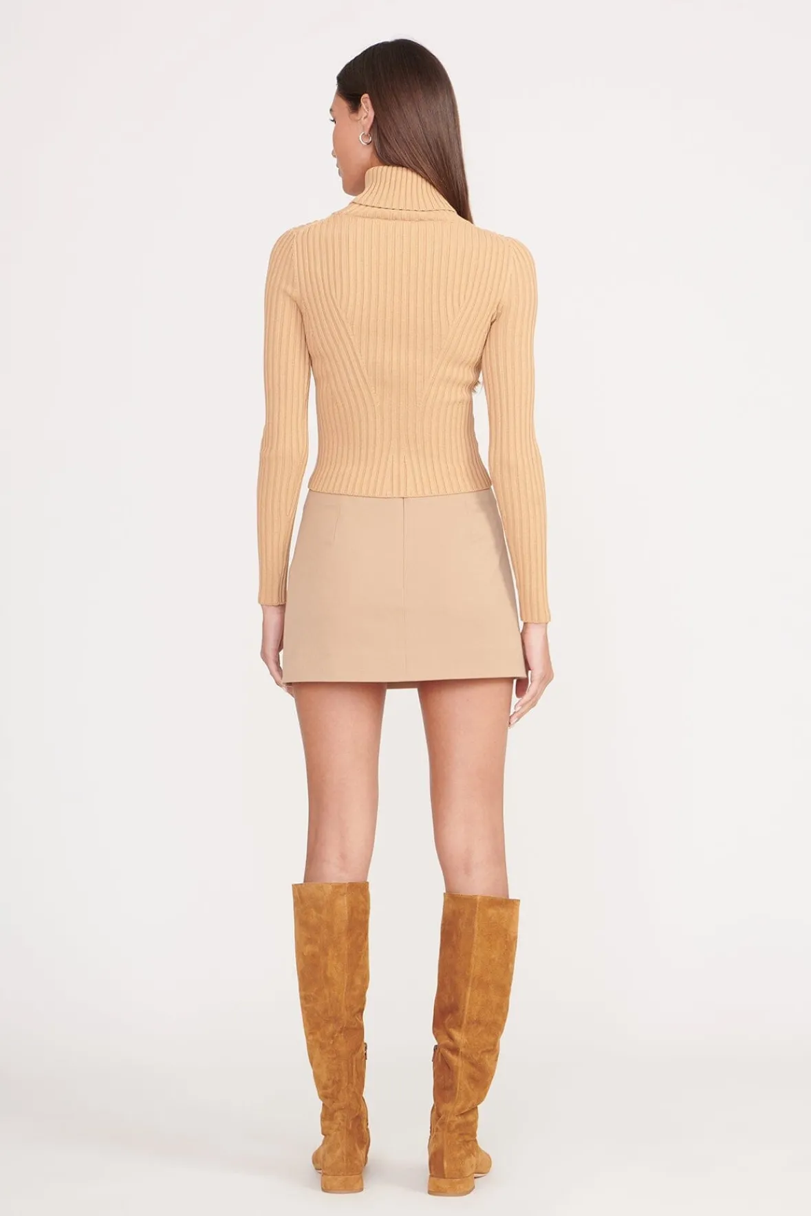 Essentials|Tops<STAUD JACE TOP CAMEL