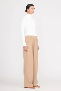 Essentials|Tops<STAUD JACE TOP IVORY