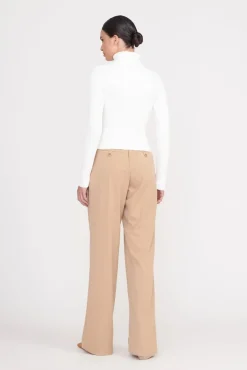 Essentials|Tops<STAUD JACE TOP IVORY