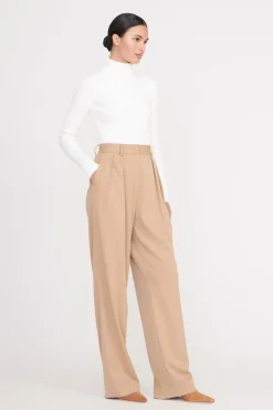 Essentials|Tops<STAUD JACE TOP IVORY