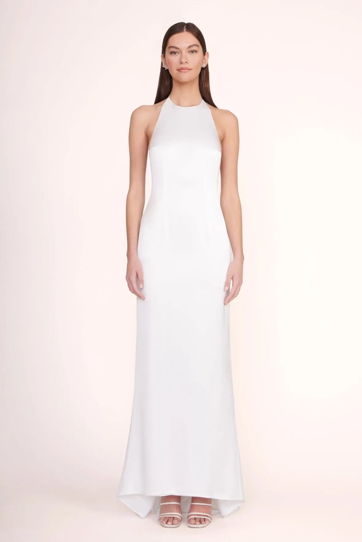 Dresses<STAUD JANET DRESS WHITE