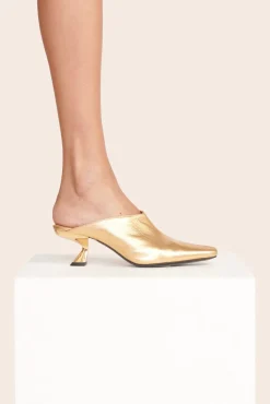 Mules & Flats<STAUD JAX MULE   GOLD