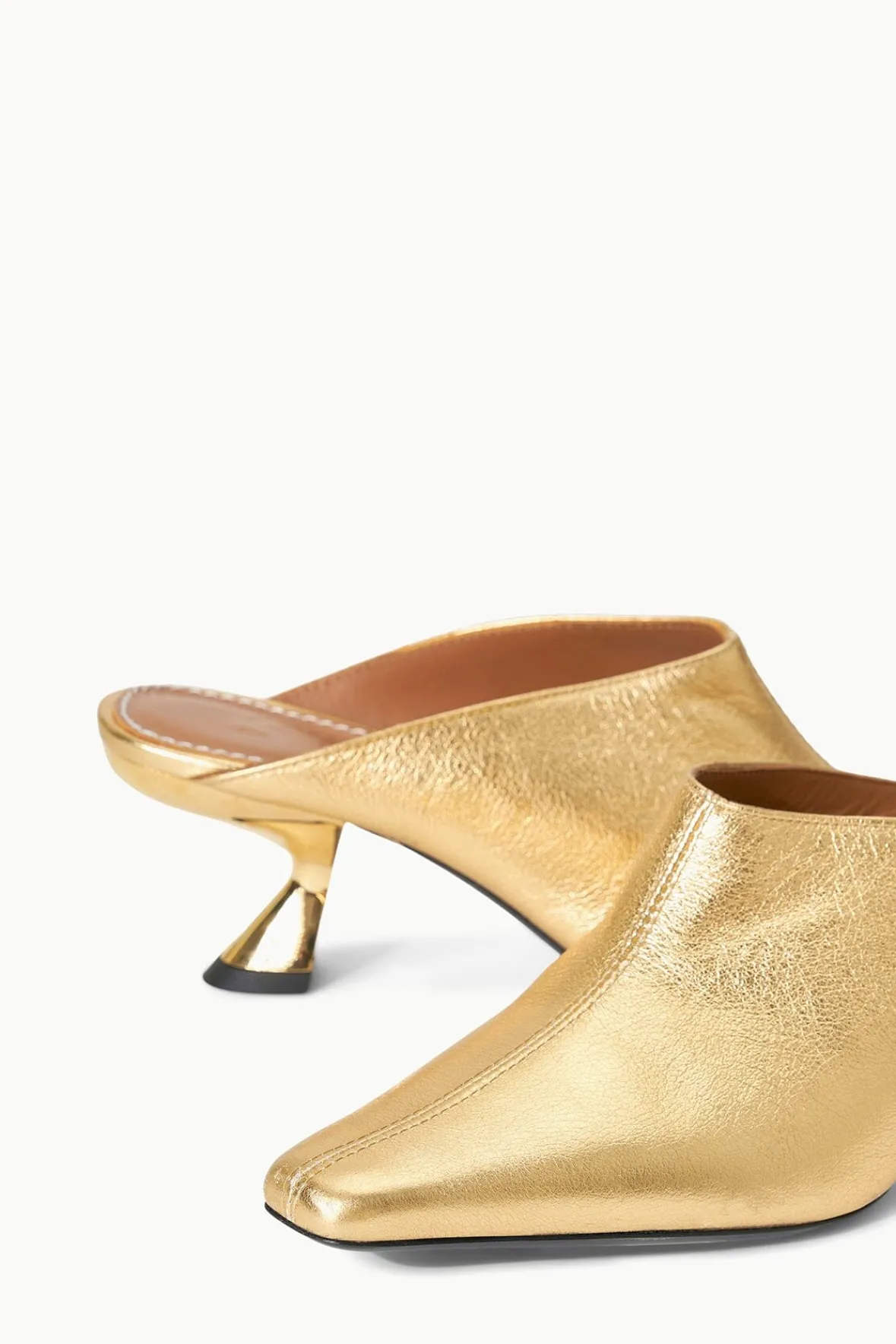 Mules & Flats<STAUD JAX MULE GOLD