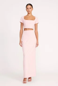 Skirts<STAUD JEREMIAH SKIRT  CHERRY BLOSSOM CHERRYBLOSSOM