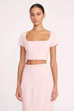 Skirts<STAUD JEREMIAH SKIRT  CHERRY BLOSSOM CHERRYBLOSSOM