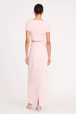 Skirts<STAUD JEREMIAH SKIRT CHERRY BLOSSOM CHERRYBLOSSOM