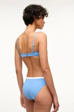 Bikinis<STAUD JO BALCONETTE BIKINI TOP  AZURE WHITE AZUREWHITE