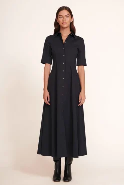 Poplin Shop|Dresses<STAUD JOAN MAXI DRESS   BLACK
