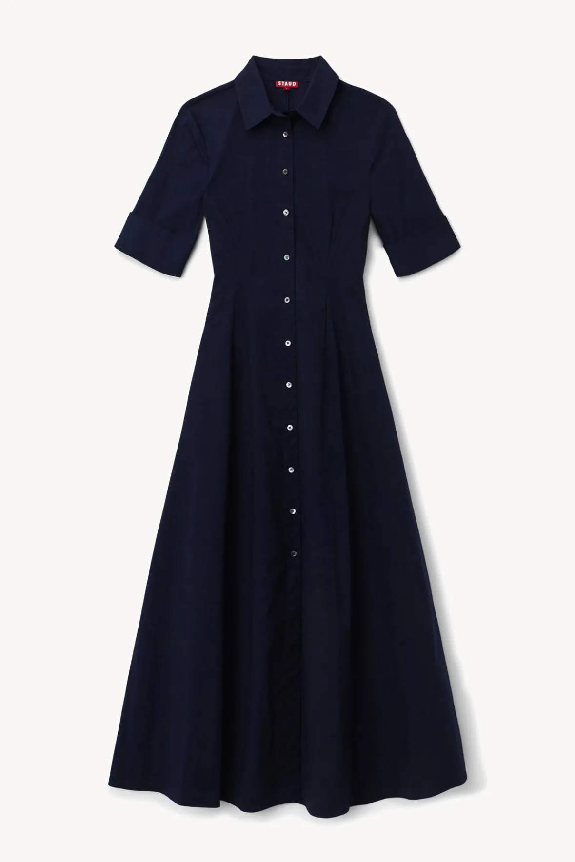 Poplin Shop|Dresses<STAUD JOAN MAXI DRESS NAVY