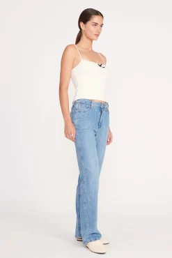 Tops<STAUD KAMALI TOP   IVORY