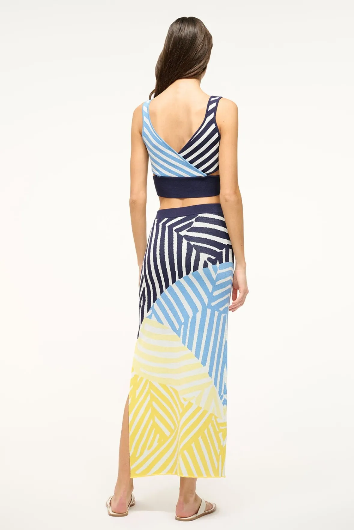Skirts<STAUD KARINA SKIRT MOSAIC MULTI MOSAICMULTI
