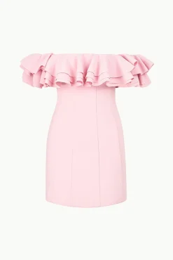 Dresses<STAUD KIARA DRESS  CHERRY BLOSSOM CHERRYBLOSSOM