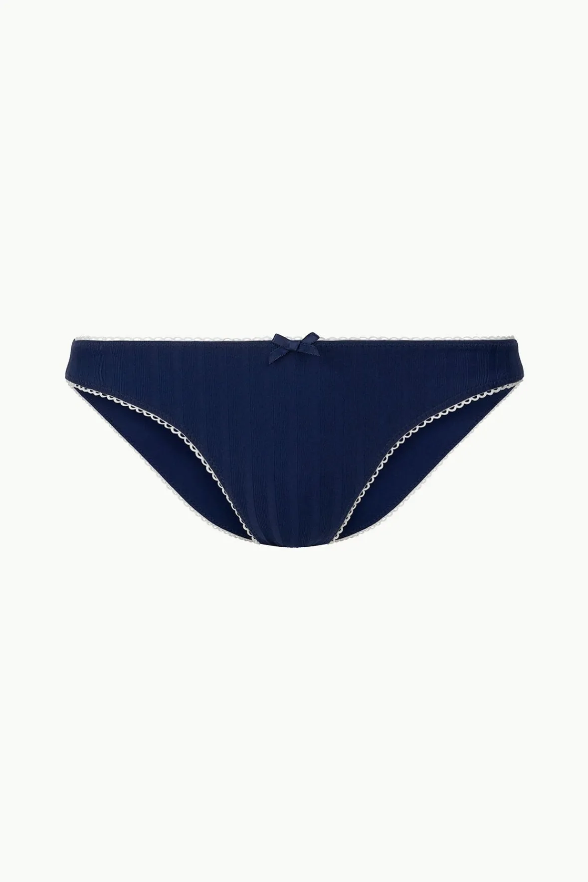 Bikinis<STAUD KIT BIKINI BOTTOM NAVY WHITE NAVYWHITE