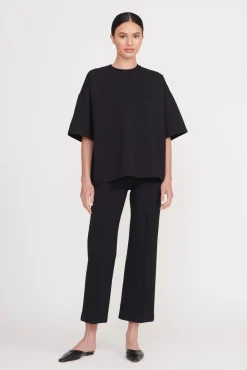 Essentials|Pants & Shorts<STAUD KNACK PANT BLACK