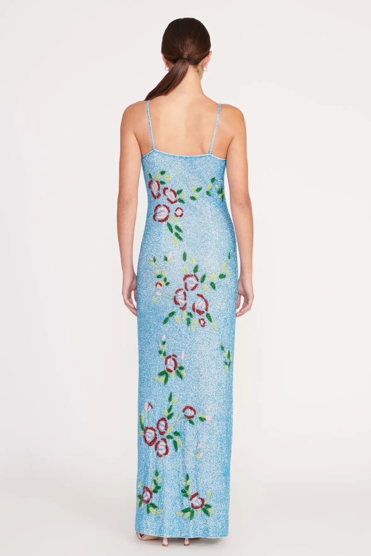 The Evening Edit|Dresses<STAUD KOI DRESS DIAMOND ROSE DIAMONDROSE