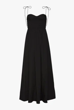 Poplin Shop|Dresses<STAUD LANDRY DRESS BLACK