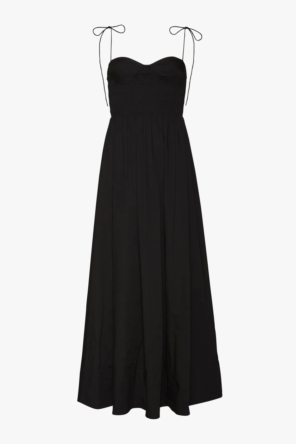 Poplin Shop|Dresses<STAUD LANDRY DRESS BLACK