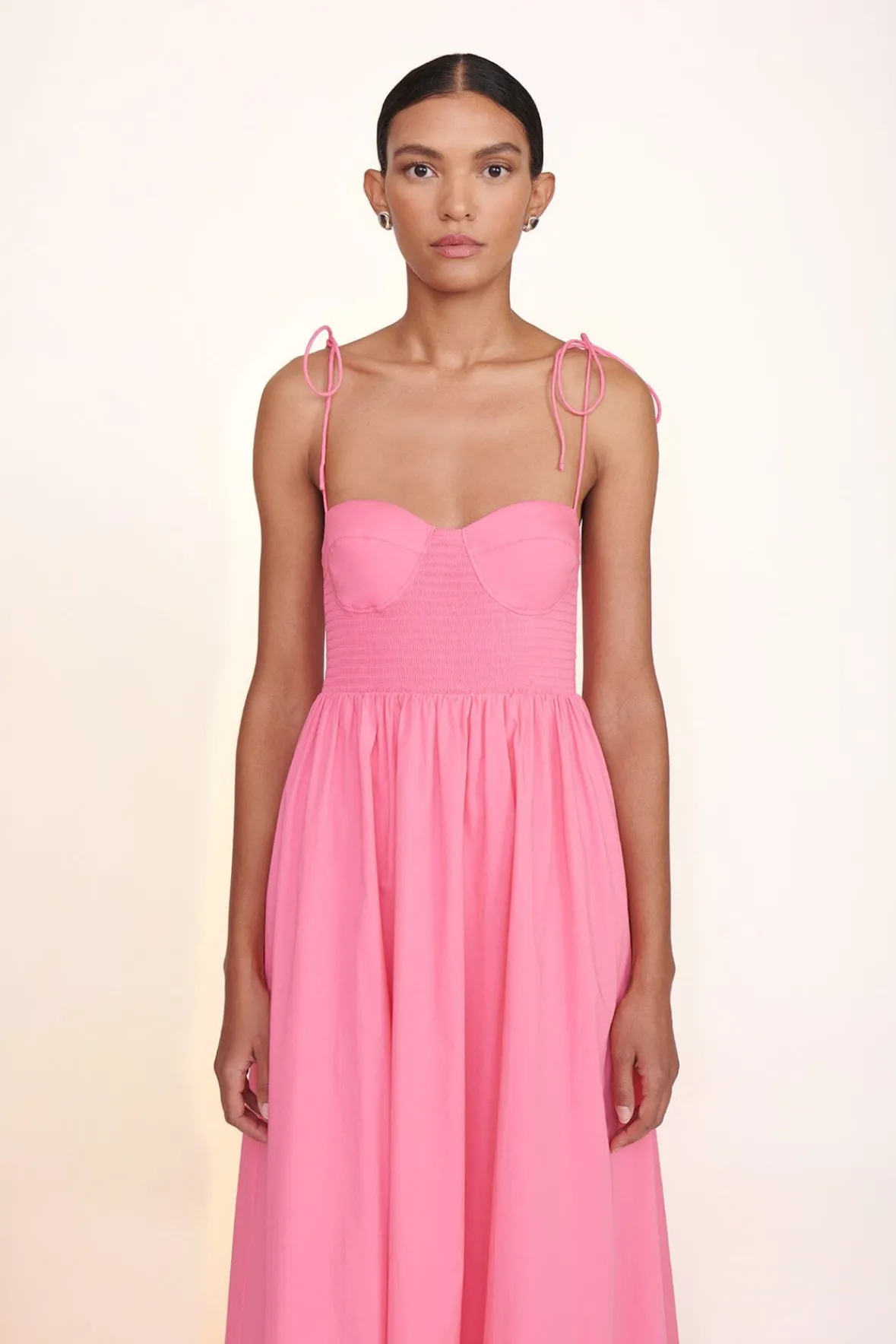 Poplin Shop<STAUD LANDRY DRESS PLUMERIA