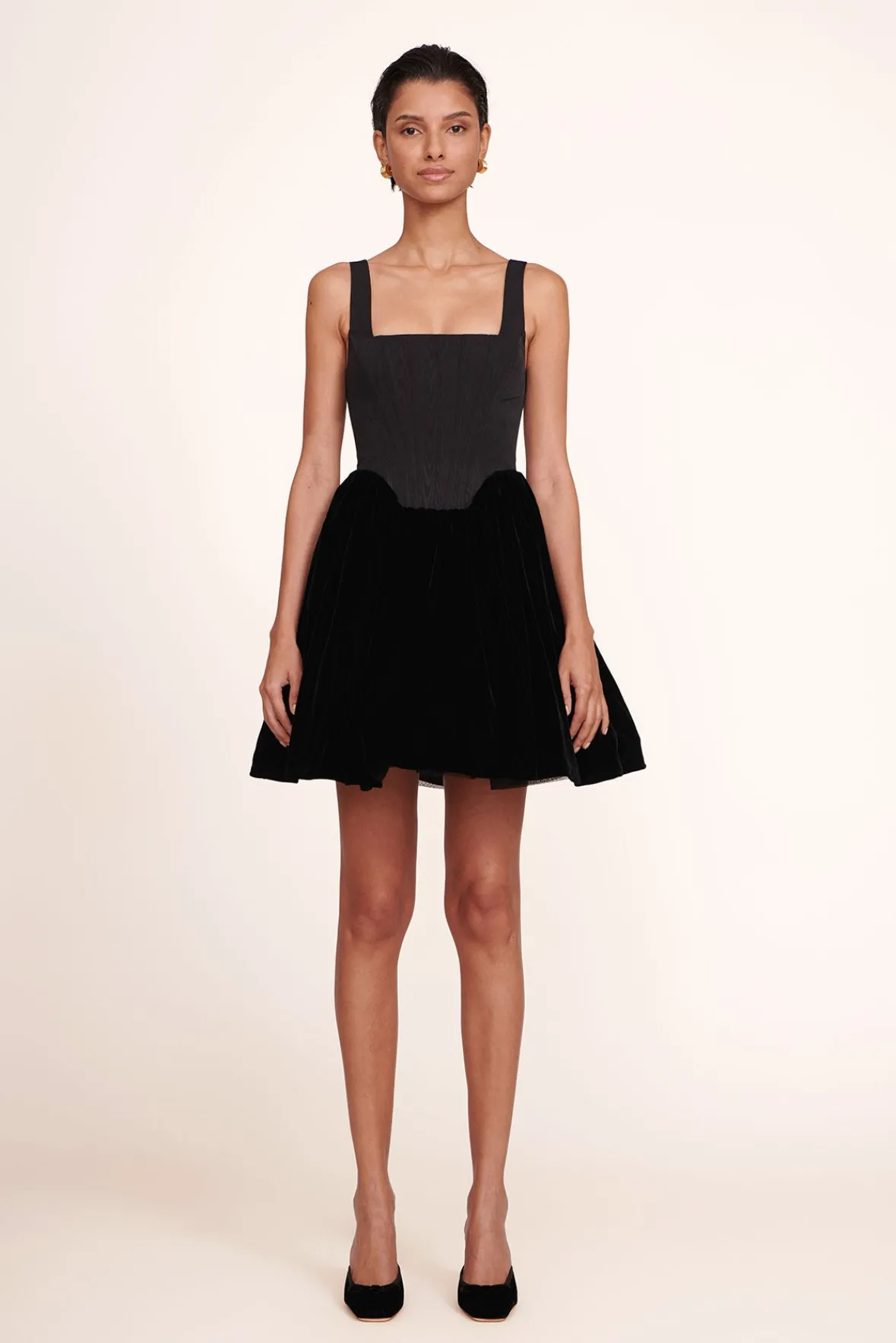 Best Sellers|Dresses<STAUD LANDSCAPE DRESS BLACK
