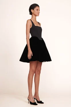 Best Sellers|Dresses<STAUD LANDSCAPE DRESS   BLACK
