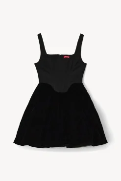 Best Sellers|Dresses<STAUD LANDSCAPE DRESS BLACK