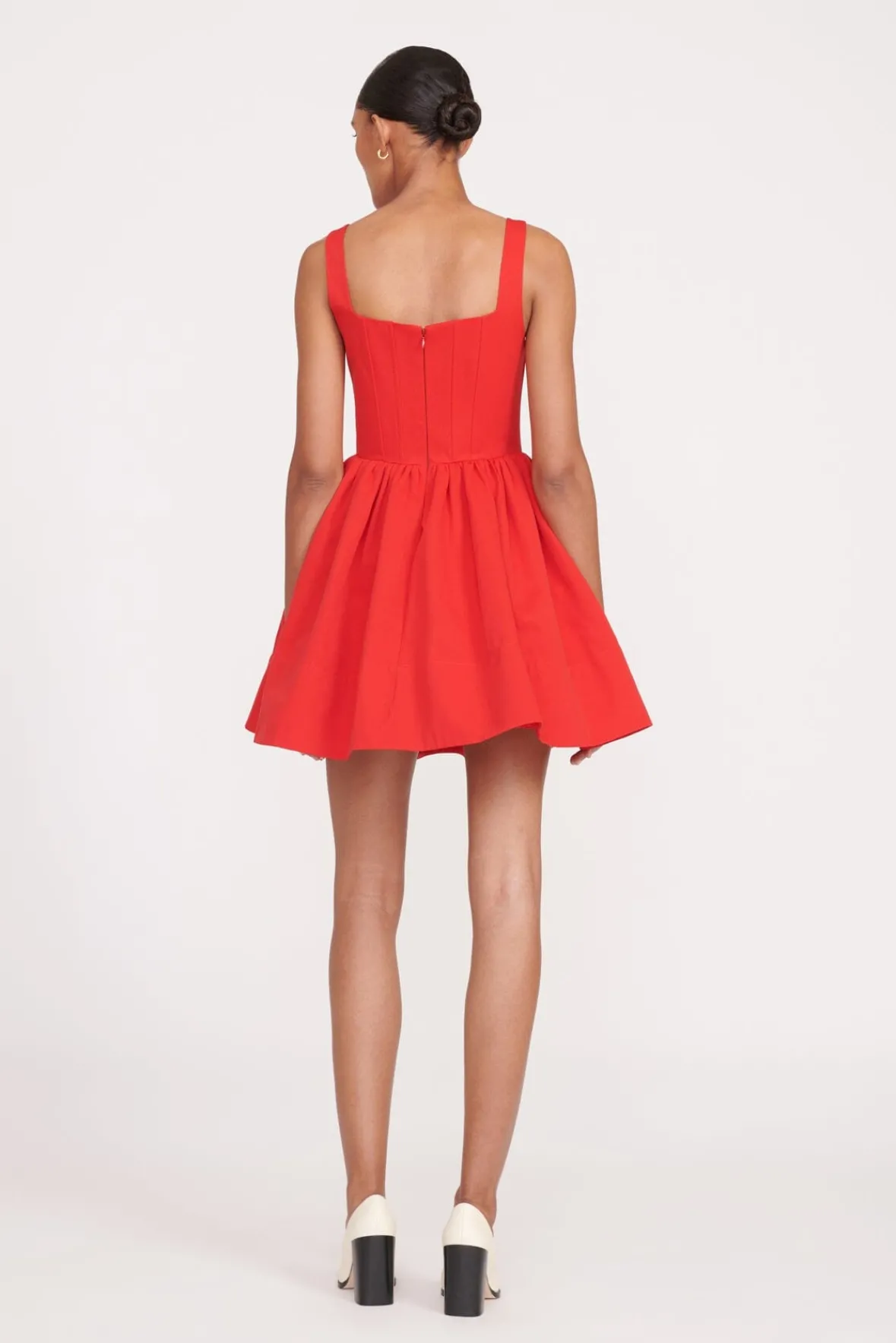 Best Sellers<STAUD LANDSCAPE DRESS POINSETTIA
