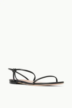 Sandals<STAUD LAUREL SANDAL BLACK