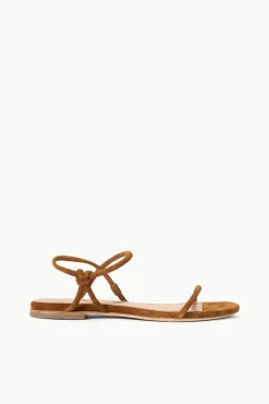 Sandals<STAUD LAUREL SANDAL  TAN SUEDE TANSUEDE
