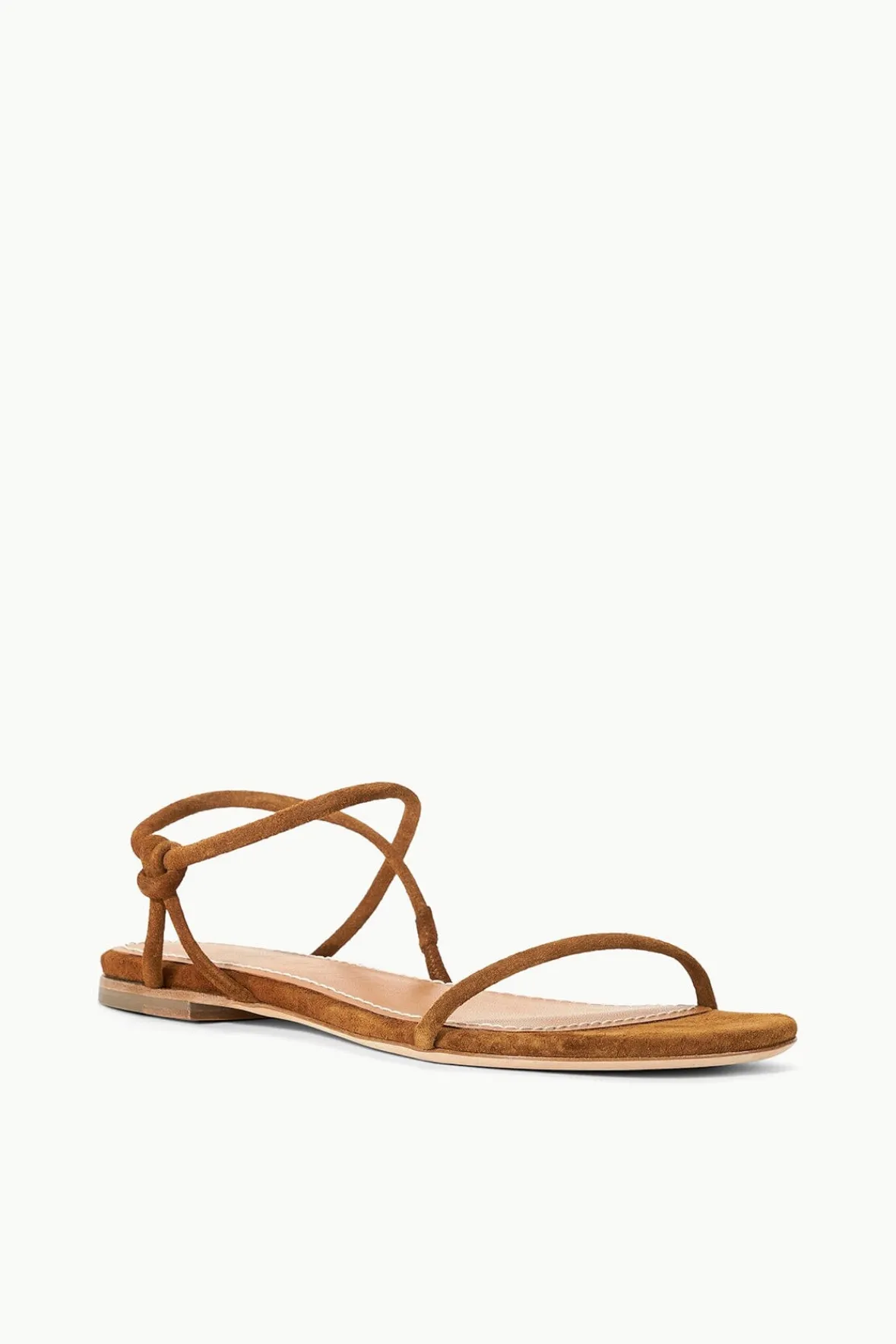 Sandals<STAUD LAUREL SANDAL TAN SUEDE TANSUEDE
