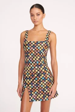 Dresses<STAUD LE SABLE DRESS  DANCE FLOOR DANCEFLOOR